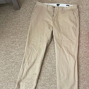 Men's J. Crew straight flex pants